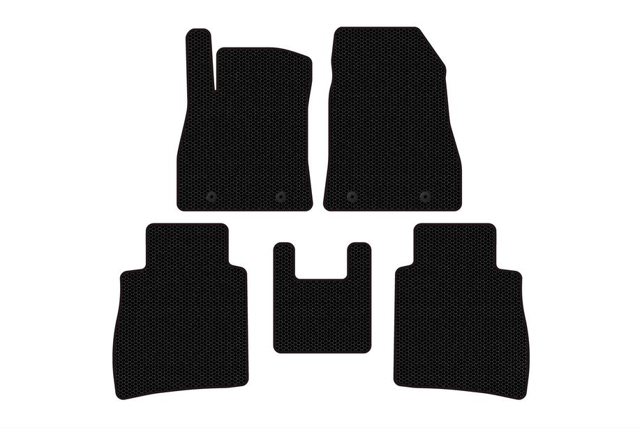 Nissan Sentra 2012–2019 Rubberen vloermatten Carsuit (SD, zwart) Image