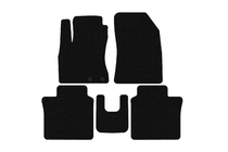 Nissan Note 2012–2020 Rubberen automatten Carsuit (HB, zwart) foto 1