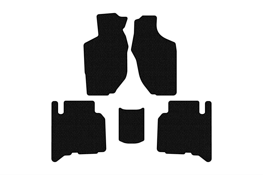 Opel Frontera 1998–2003 Rubberen automatten Carsuit (5-deurs, zwart) Image