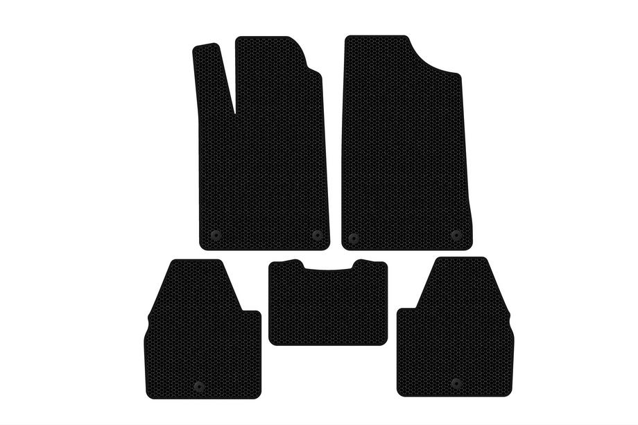 Peugeot 607 1999–2010 Rubberen vloermatten Carsuit (SD, zwart) Image