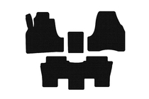 Peugeot 807 2002–2014 Carsuit rubberen automatten (Zwart) foto 1