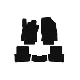 Rubberen automatten Carsuit (2012-2016, HB, 5-deurs, zwart) foto 1