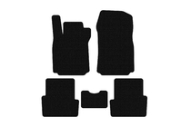 Renault Modus 2005–2012 Carsuit rubberen automatten (Zwart) foto 1