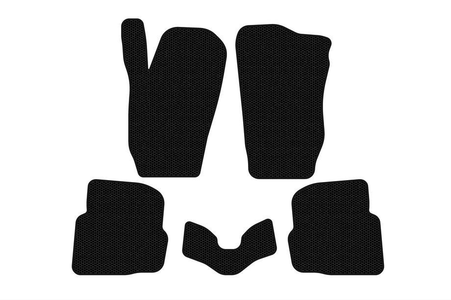 Seat Cordoba 2000–2009 Rubberen vloermatten Carsuit (SD, zwart) Image