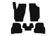 Seat Ibiza 2010–2017 Rubberen automatten Carsuit (2010-2012, HB, 5-deurs, zwart) foto 1
