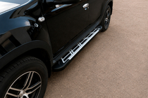 Renault Duster 2008–2017 Sunrise side steps (set van 2, aluminium) foto 1