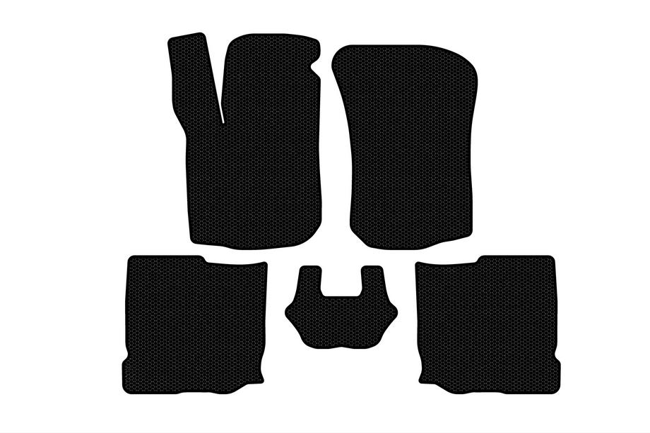 Seat Leon 1999–2005 Rubberen matten Carsuit (HB, 5-deurs, zwart) Image