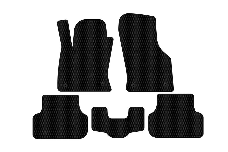 Seat Leon 2013–2020 Rubberen automatten Carsuit (2013-2016, SW, zwart) Image