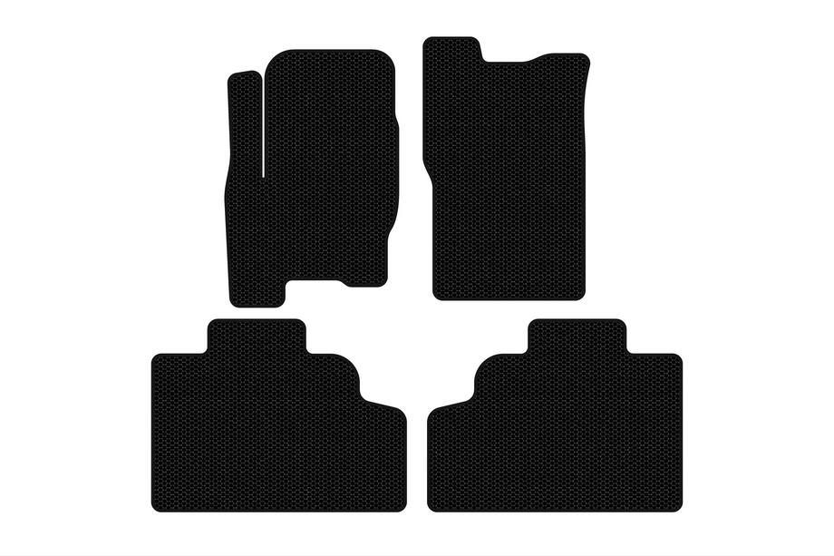 SsangYong Korando 1997–2006 Carsuit rubberen automatten (Zwart) Image
