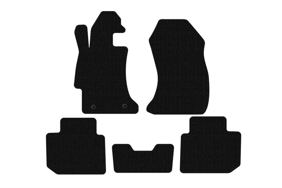 Subaru Impreza 2011–2016 Rubberen vloermatten Carsuit (SD, zwart) Image