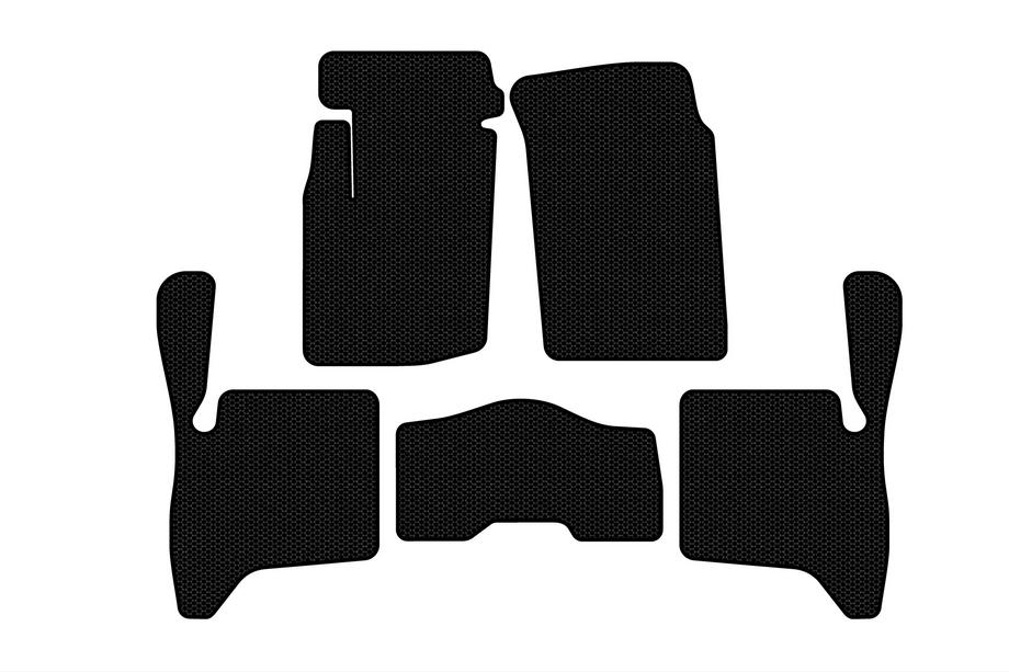 Suzuki Vitara 1998–2006 Rubberen automatten Carsuit (3-deurs, zwart) Foto 1