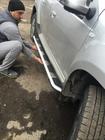 Renault Duster 2008–2017 Zijsteps Vison (2 st., aluminium/RVS) foto 9