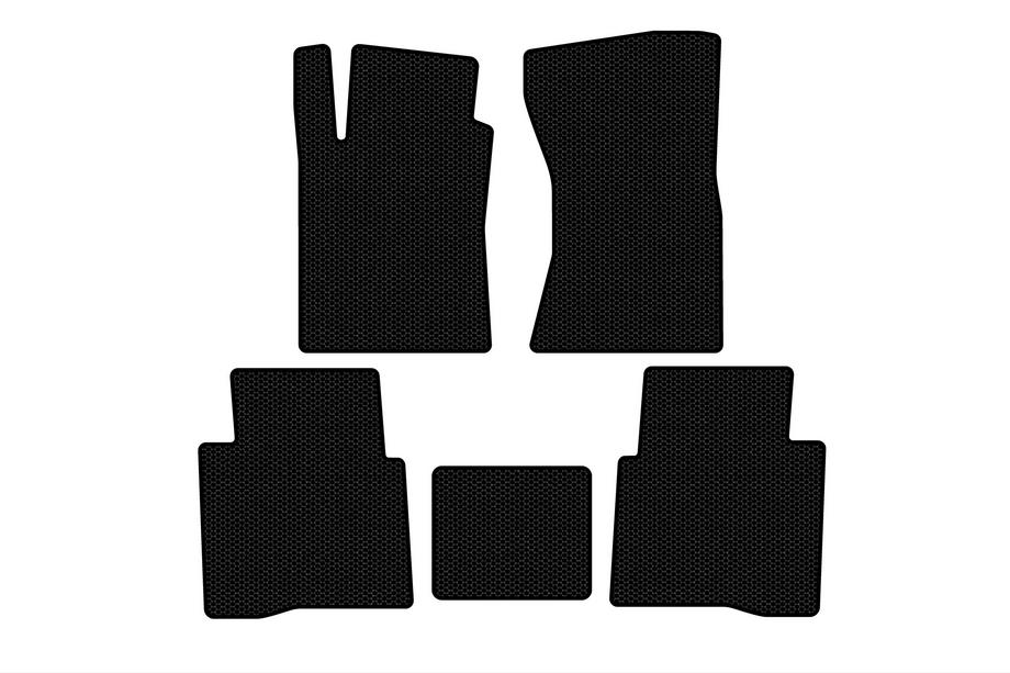 Toyota Fortuner 2006–2015 Carsuit rubberen automatten (Zwart) Image