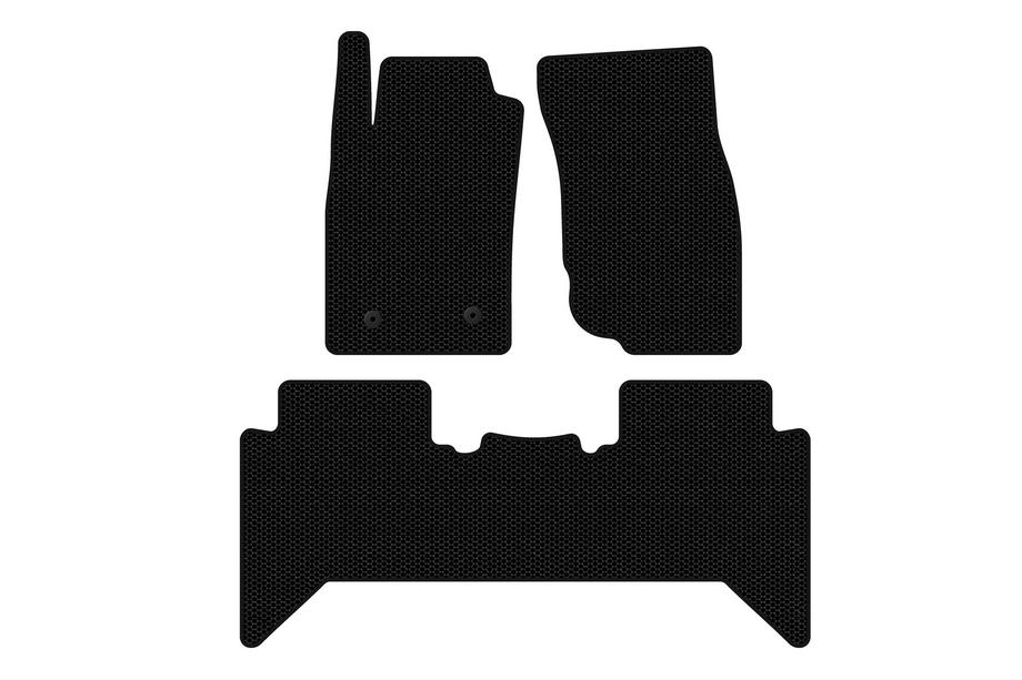 Toyota Hilux 2006–2015 Rubberen automatten Carsuit V2 (Zwart) Image