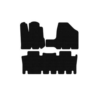 Rubberen automatten Carsuit (2 rijen, zwart) Toyota Sienna 2003–2009 foto 1