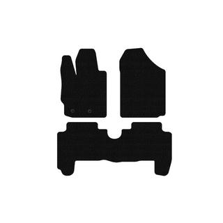 Rubberen matten Carsuit (HB, 5-deurs, zwart) Toyota Yaris 2006–2011 foto 1