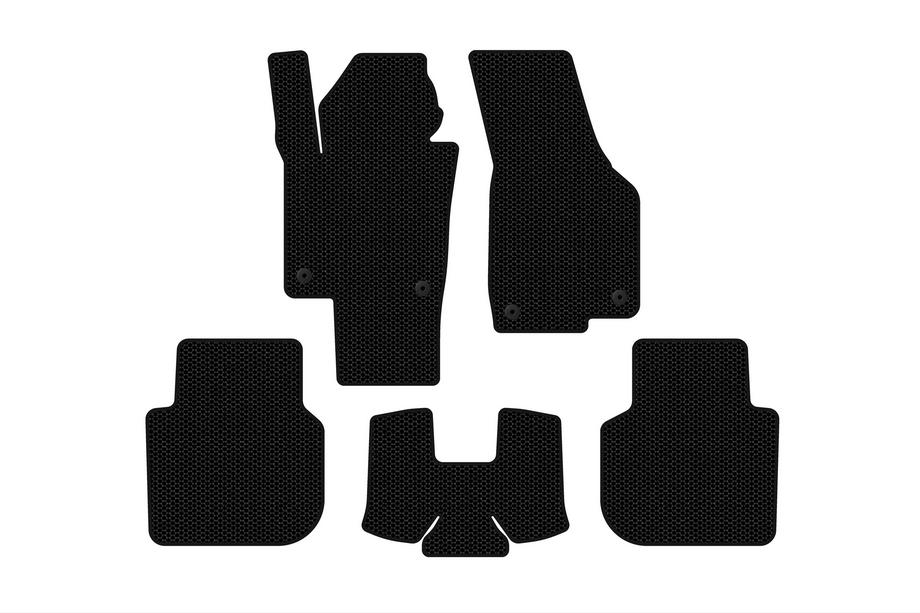 Volkswagen Passat B8 2015–2023 Rubberen vloermatten Carsuit (2015-2019, SD, zwart) Image