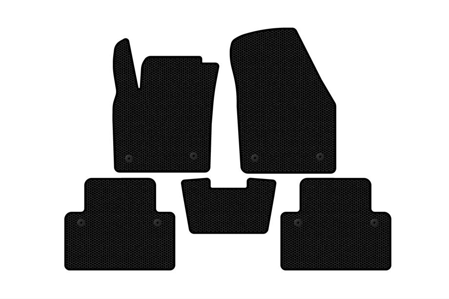Volvo C30 2006–2012 Rubberen automatten Carsuit (HB, 3-deurs, zwart) Image