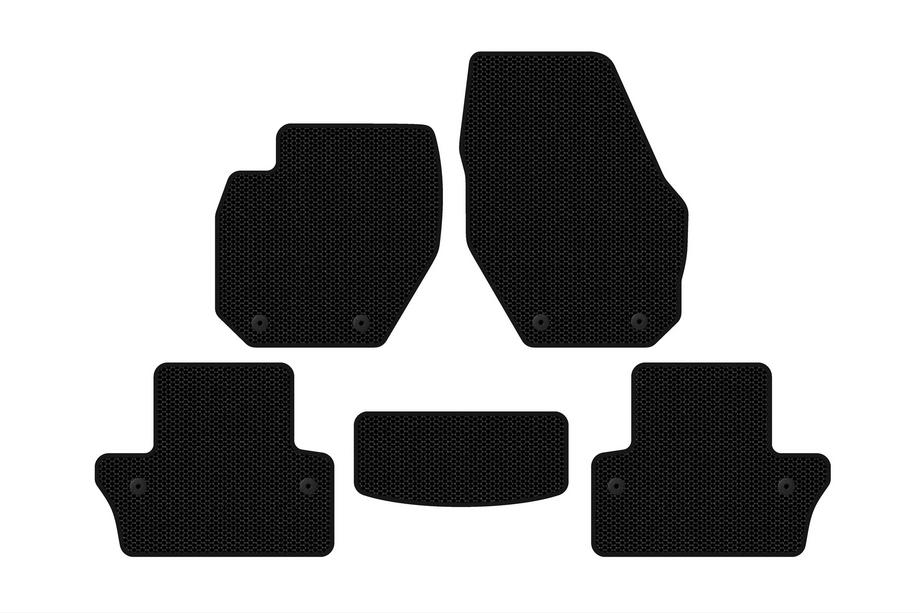 Volvo V60 2011–2018 Rubberen automatten Carsuit (SW, zwart) Image