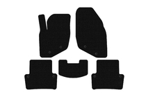Volvo XC70 2000–2007 Carsuit rubberen automatten (Zwart) foto 1