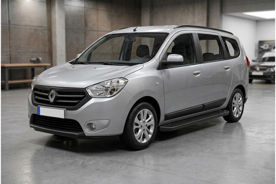 Dacia Lodgy 2012–2022 Allmond Black side steps (2 st., aluminium) Image