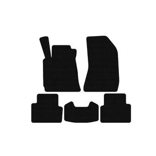 Rubberen automatten Carsuit V-1 (Zwart) Alfa Romeo 159 2005–2011 foto 1