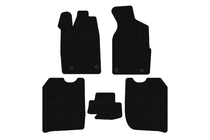 Audi 100 C3 1988–1991 Rubberen automatten Carsuit (1982-1988, Sedan, zwart) foto 1