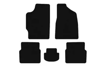 Audi 80 1978–1986 Rubberen automatten Carsuit (Sedan, zwart) foto 1