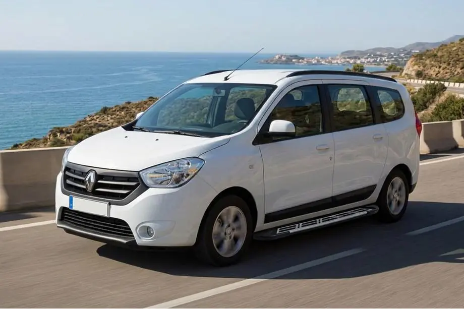 Dacia Lodgy 2012–2022 Sunrise side steps (set van 2, aluminium) Image