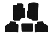 Chevrolet Silverado 2007–2013 Carsuit rubberen automatten (Zwart) foto 1