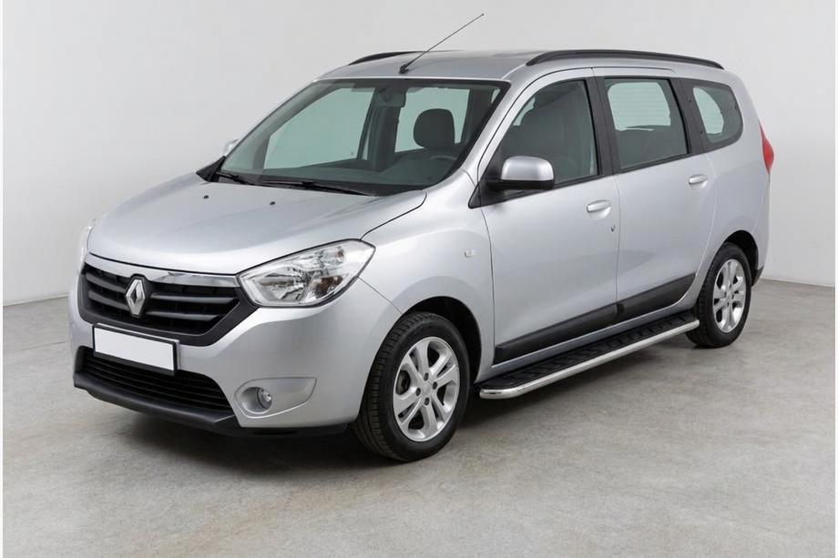 Dacia Lodgy 2012–2022 Maydos V1 zijtreden (set 2 stuks, aluminium + RVS) Foto 1