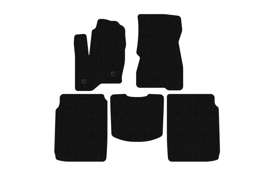 Ford Flex 2009–2019 Rubberen automatten Carsuit (2 rijen, 2013-2019, zwart) Image
