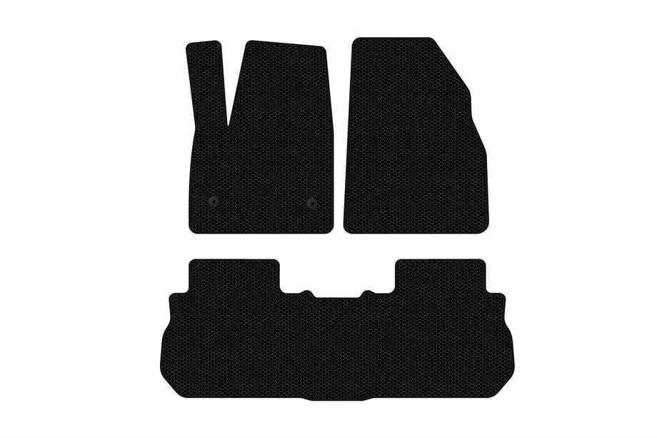GMC Acadia 2017– Rubberen automatten Carsuit (2 rijen, 2017-2019, zwart) Image
