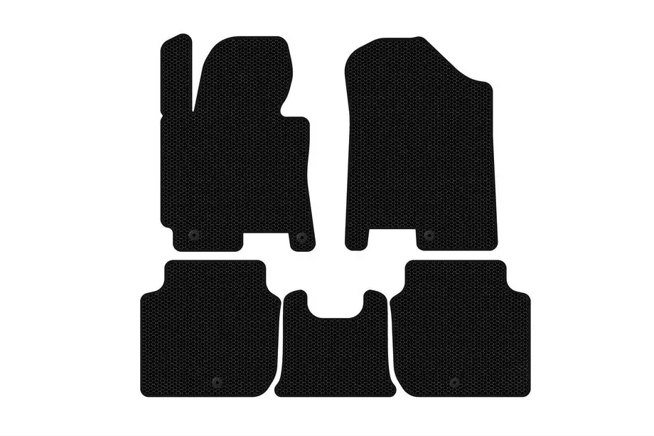Kia Forte 2008–2024 Rubberen automatten Carsuit (2012-2016, zwart) Image