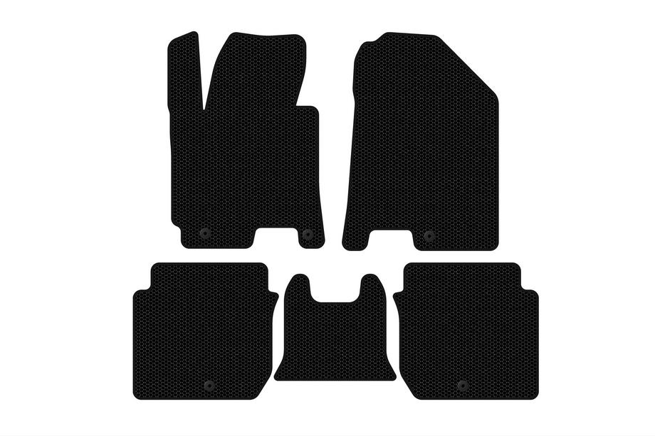Kia Forte 2008–2024 Rubberen automatten Carsuit (2016-2018, zwart) Foto 1