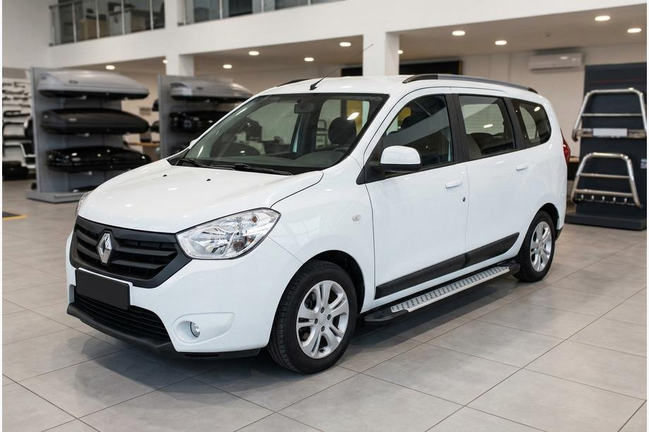 Dacia Lodgy 2012–2022 Zijsteps X5-type (set 2 stuks, aluminium) Image