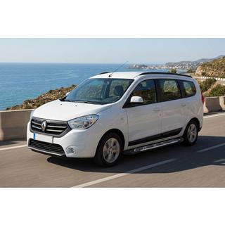Sunrise side steps (set van 2, aluminium) Renault Lodgy 2013–2022 foto 1