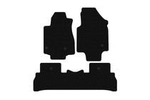 Honda Pilot 2008–2015 Rubberen automatten Carsuit (2008-2012, 7-zits, zwart) foto 1