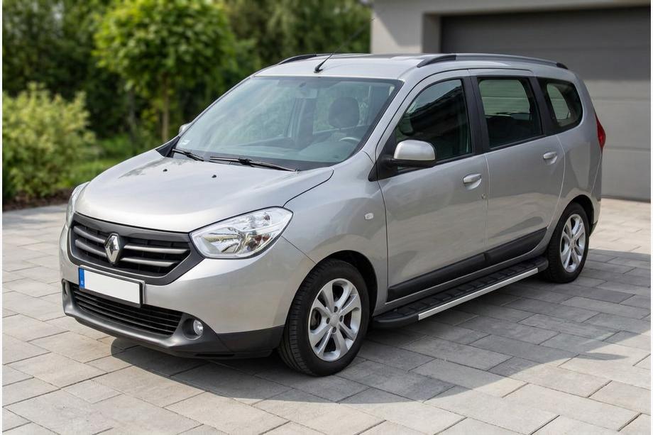 Renault Lodgy 2013–2022 Duru side steps (2 stuks, aluminium) Foto 1