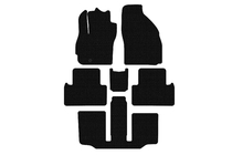 Mazda 5 2005–2009 Rubberen automatten Carsuit (3 rijen, 7-zits, zwart) foto 1