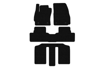 Mazda 5 2010–2018 Carsuit rubberen vloermatten voor interieur (3 rijen, zwart) foto 1