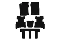 Toyota 4Runner 2009–2024 Rubberen automatten Carsuit (3 rijen, 2014-2024, 7-zits, zwart) foto 1