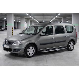 Zijtreden RedLine V1 (2 stuks, aluminium) Dacia Logan MCV 2004–2014 foto 3