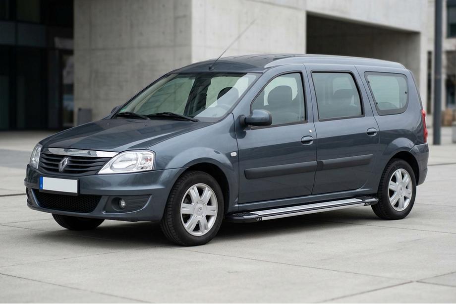 Dacia Logan MCV 2004–2014 Rainbow zijtreden (set van 2, aluminium) Image