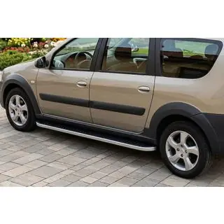 Side steps Tayga Grey (set van 2, aluminium) foto 3