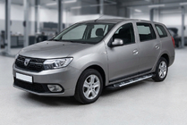 Dacia Logan MCV 2013–2020 Sunrise side steps (set van 2, aluminium) foto 1