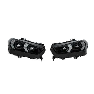 Koplampen facelift Black Shadow Line (bumper vervangen vereist) foto 1