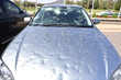 Wat te doen als je auto door hagel is beschadigd? foto 1