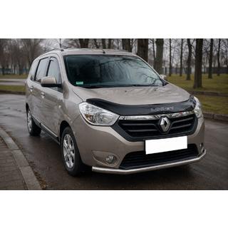 Voorbumperbescherming ST008 (RVS) Dacia Lodgy 2012–2022 foto 2