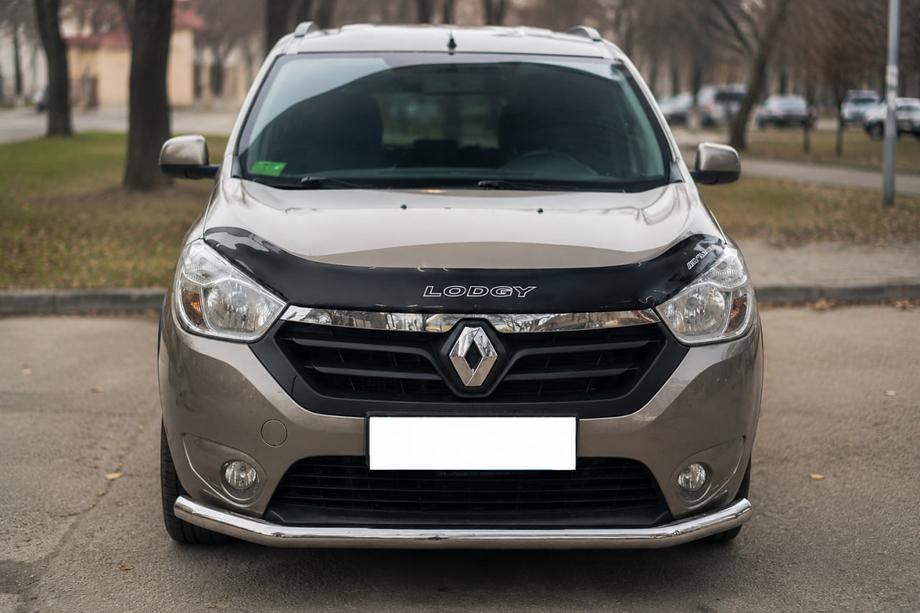 Dacia Lodgy 2012–2022 Voorbumperbescherming ST008 (RVS) Image